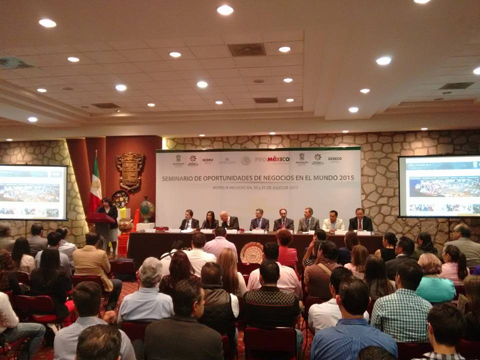 SAGARPA_mch's tweet photo. Presentes en "Seminario de Oportunidades de Negocios en el Mundo 2015" enfocado al Desarrollo Económico y Exportación http://t.co/5OBhbPgvxg