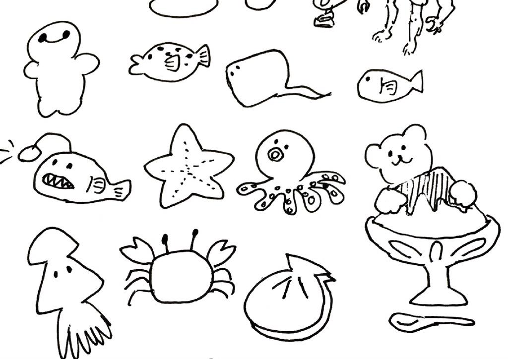 海の生き物たちいろいろ? 
