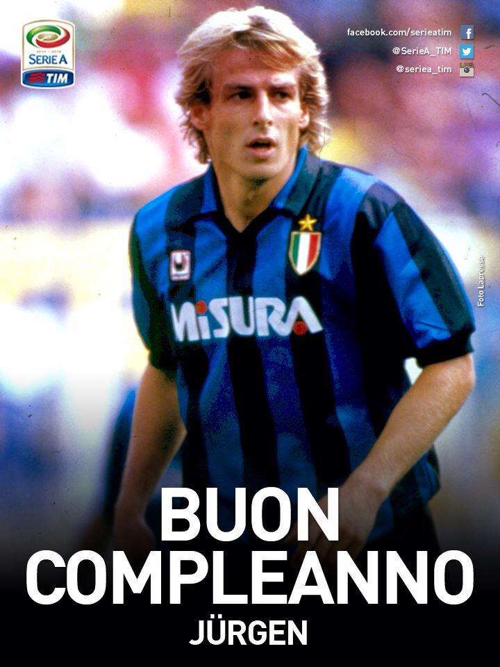 Happy Birthday Jurgen Klinsmann. 