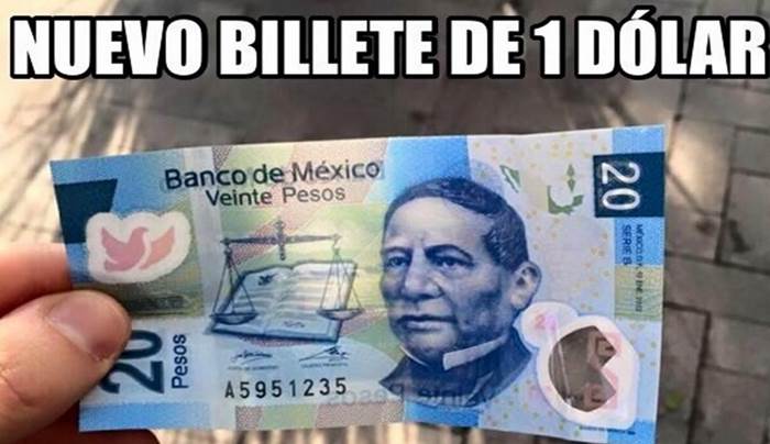 El_Universal_Mx's tweet photo. #Humor Memes se burlan del alza del dólar http://t.co/SKe2gPrUMv #CuidaTuDinero http://t.co/jHzBnR8wvi