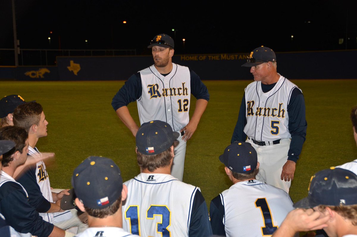 CyFairJoel's tweet photo. Congrats to @CRanchBaseball assistant coach Kipp Pridgeon, who was named new head coach for Cy Woods HS on Wednesday. http://t.co/hkdNrG8Pck