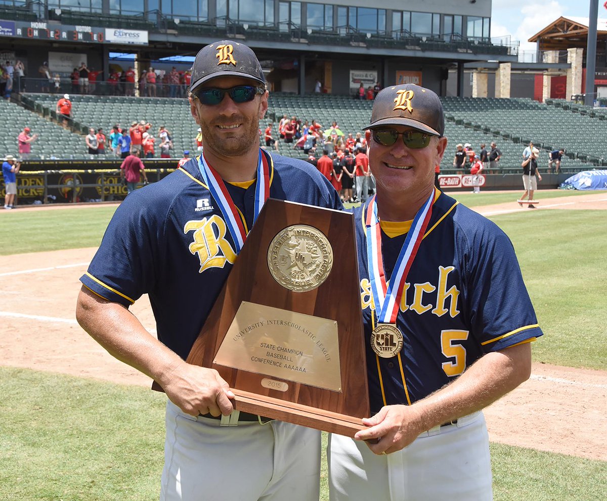 CyFairJoel's tweet photo. Congrats to @CRanchBaseball assistant coach Kipp Pridgeon, who was named new head coach for Cy Woods HS on Wednesday. http://t.co/hkdNrG8Pck
