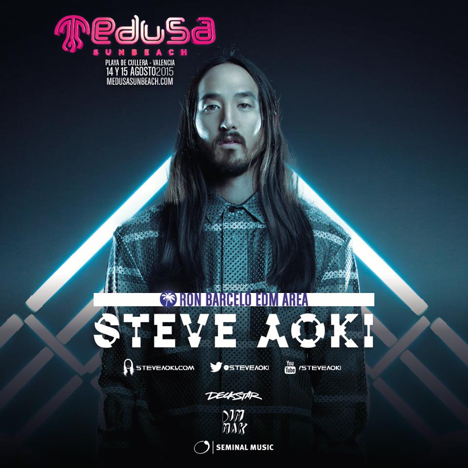 MedusaFestival's tweet photo. Vamos un RT para nuestro ultimo Headliner !!! 100% LINE UP
Los RT tienen premiooo!!
Steve Aoki Welcome to #Medusa2015 http://t.co/k9LPKntvHI