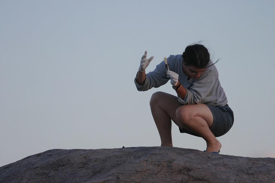 AnneWHilborn's tweet image. When you are collecting cheetah poop and drop some on yourself.
#fieldworkfail
#distractinglysexy