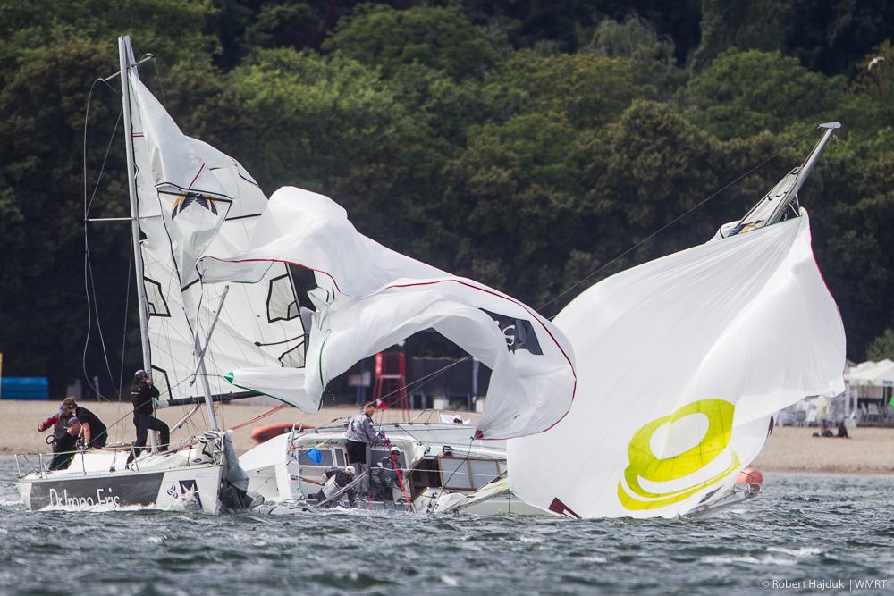 worldmatchtour's tweet image. PIC OF THE DAY - @GACPindar vs @TeamGilmour #chinesegybe #Energa @SopotMatchRace #esmr15