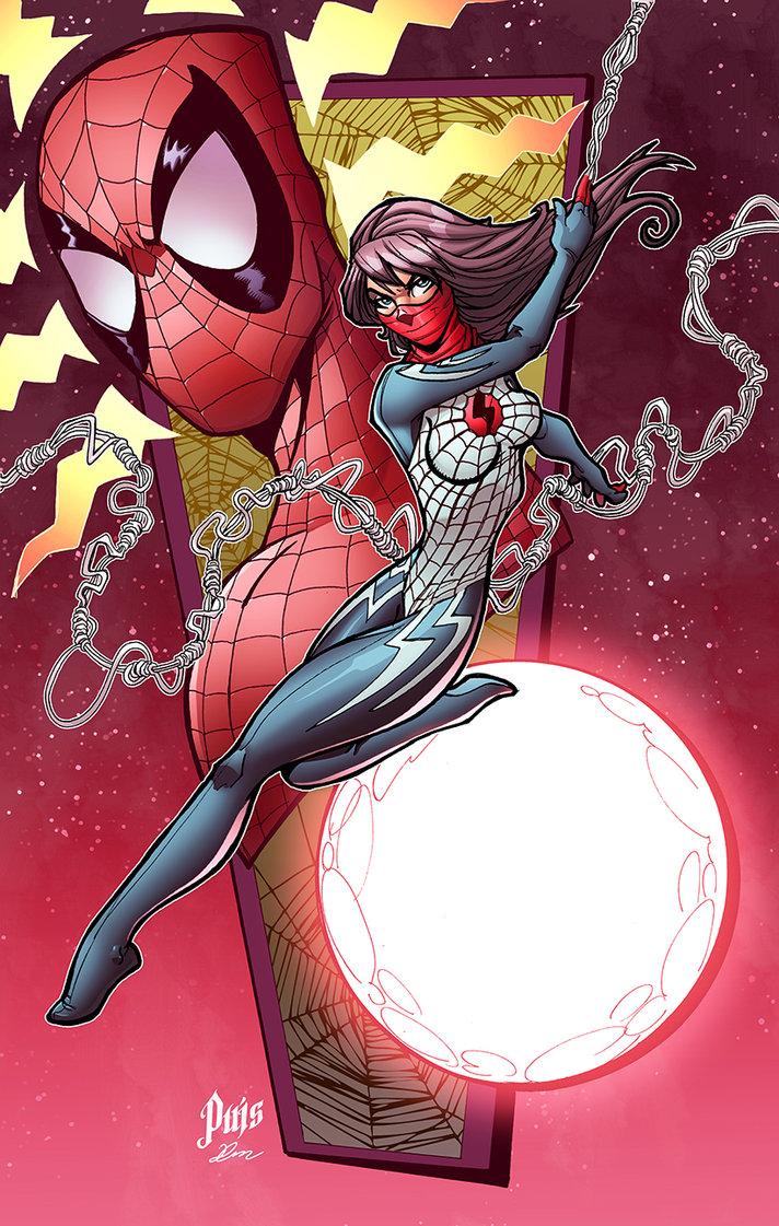 eagc7's tweet image. Silk 
by Dany-Morales

#CindyMoon #Marvel @Madameloki06 @SuperheroSteel @1irishlove @SecondBitten @SilkArachnid