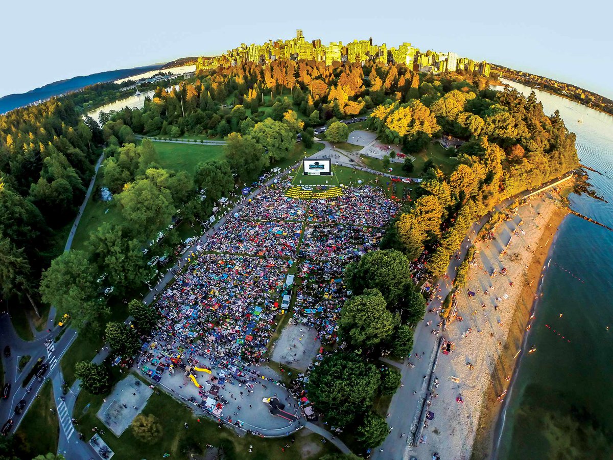 Enjoy #Free Outdoor Movie Nights At #StanleyPark - August 4th, 11th, 18th and 25th! ow.ly/QiclS