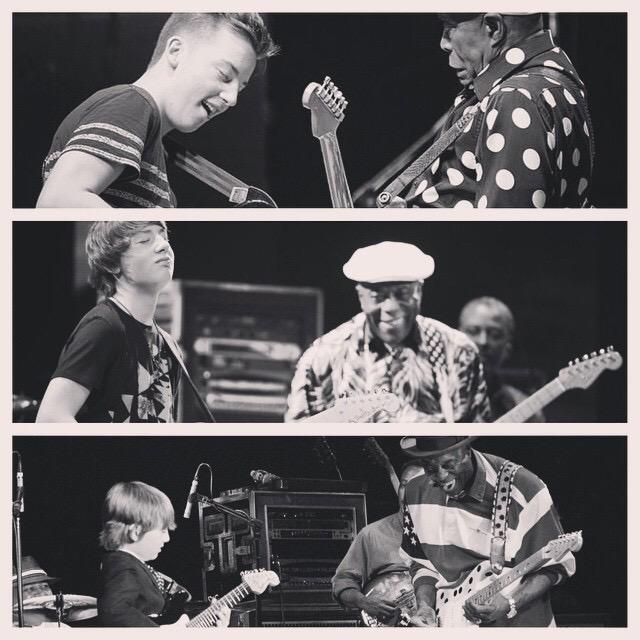 Quinn rocks too ! Happy 79th Birthday Buddy Guy! 