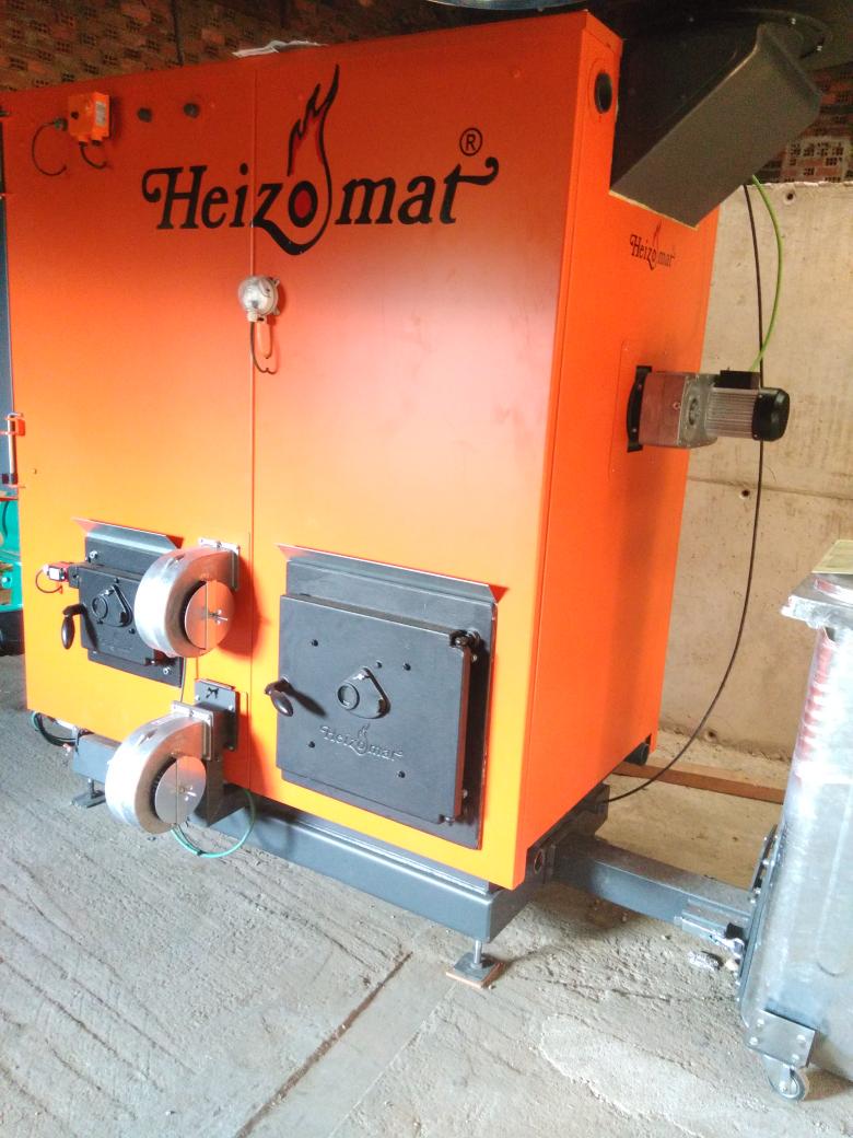 <a href="/EcosystemsInsta/">Energías Renovables</a> #caldera de #biomasa Heizomat para quemar astilla en #hotel Casa Ramon #Quintanardelasierra