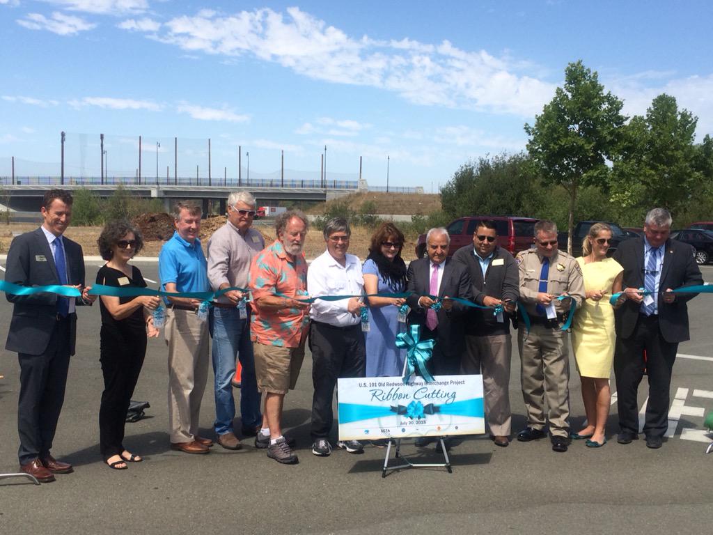 Congratulations, Partners! US 101 Old Redwood Hwy, Petaluma - bike lane, ADA, safety improvements!