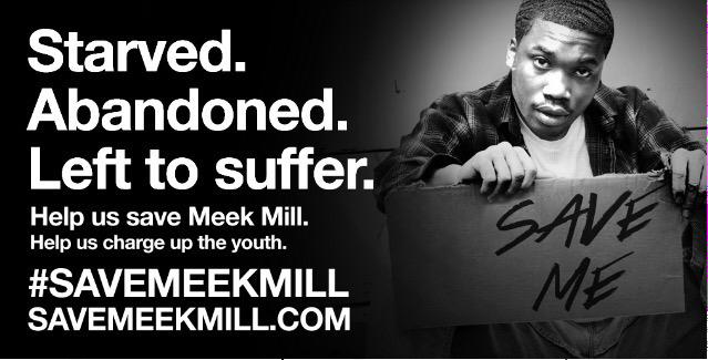 SaveMeekMill's tweet photo. Over 100,000 people have visited http://t.co/tsaXP5a6QH so far. Meek still hasn't responded to @Drake. #SAVEMEEKMILL http://t.co/1VRrxvnOZ3