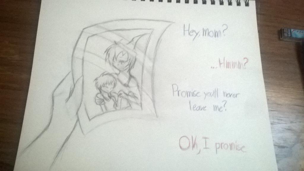 RivBlade's tweet photo. There's artman and his creator, then my drawing ;-; i redrew it http://t.co/Q8y7leWmEV