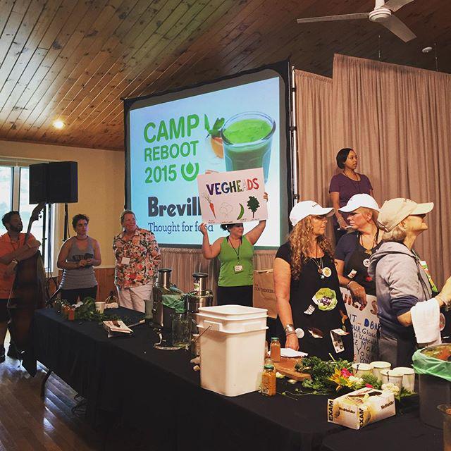 RebootWithJoe's tweet photo. It's our annual @breville Juice Off at #CampReboot! ๐๐๐๐๐๐๐๐๐๐ #winner #breville #juice #fโฆ http://t.co/XSM6kMNvHL http://t.co/sZpgWNbFrI