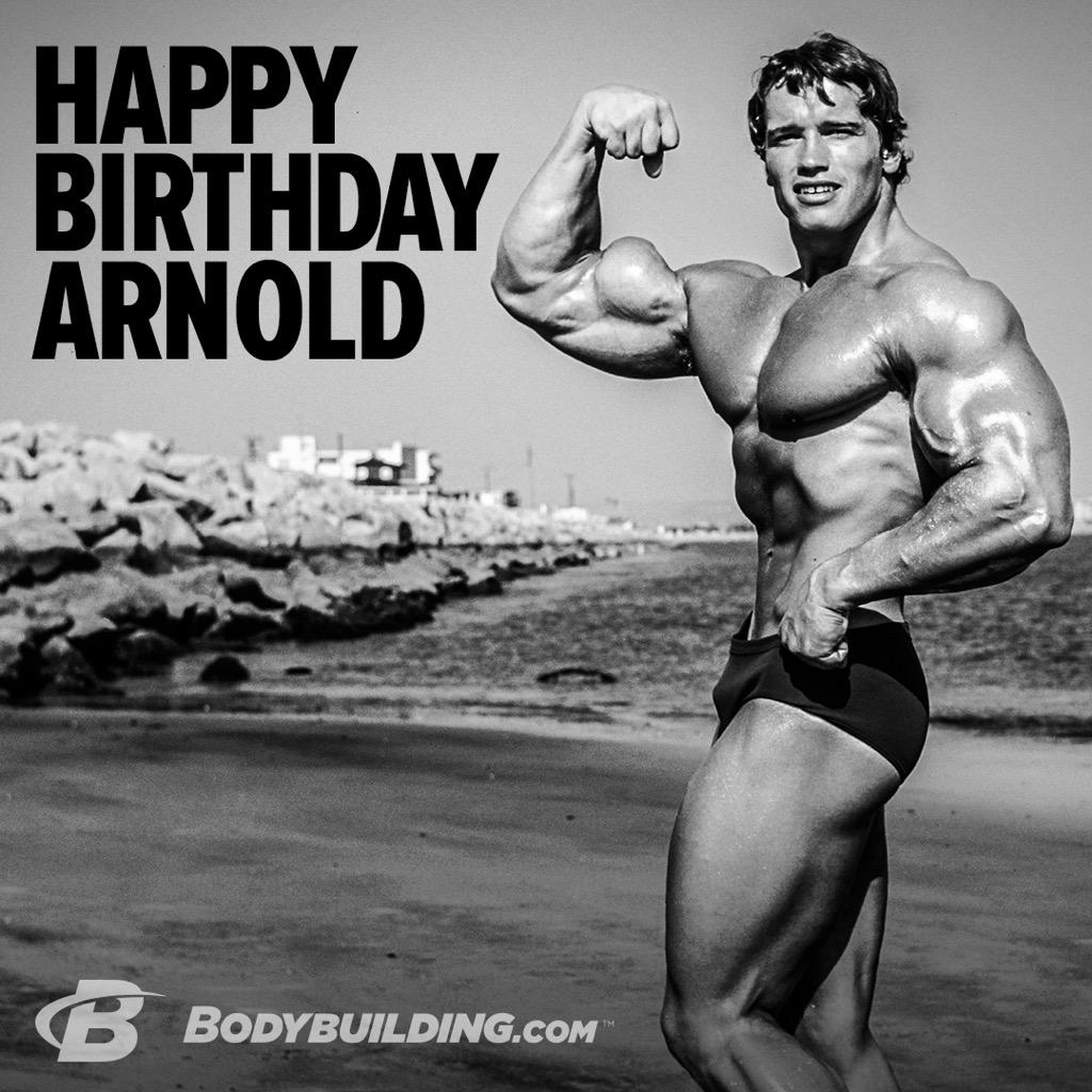 Bodybuilding Com On Twitter Rt For The Goat Happy Birthday Schwarzenegger Http T Co Rfjxghqcgr
