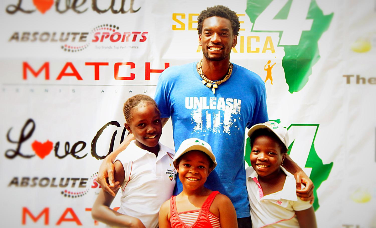 I love being an Ambassador for Serve 4 Africa... #ZimPride #FutureofZimTennis