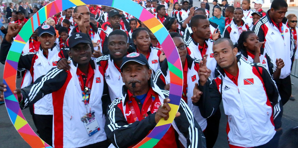 SOSelfieBrigade's tweet photo. #Trinidad &amp; #Tobago repping the circle of inclusion #unifiedselfie #ReachUpLA @SpecialOlympics http://t.co/6Qq13OJDbc