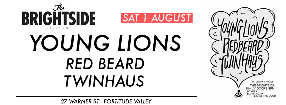 11thRECORDS's tweet photo. Don't miss @redbeardmusic @ TheBrightside this SATURDAY w @YoungLionsAus + @twinhaus!!
TICKETS:http://t.co/7zNFiAH3h2 http://t.co/NNzg2EOG4L