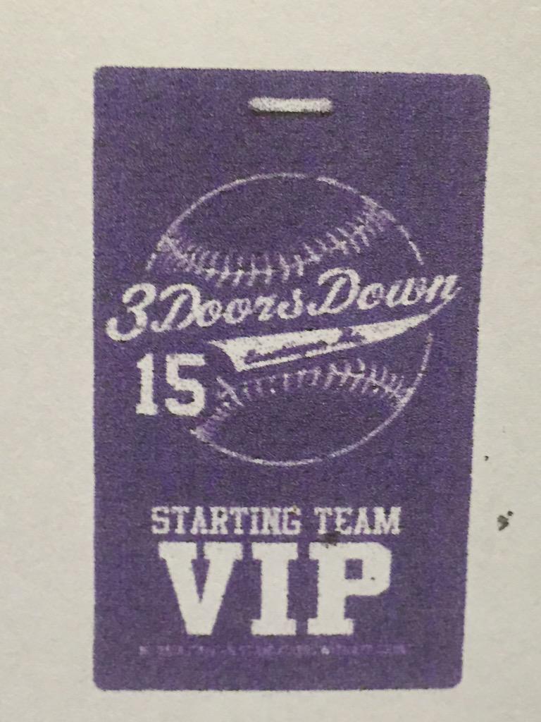 #ESPNMusic  Baseball and <a href="/3doorsdown/">3 Doors Down</a>