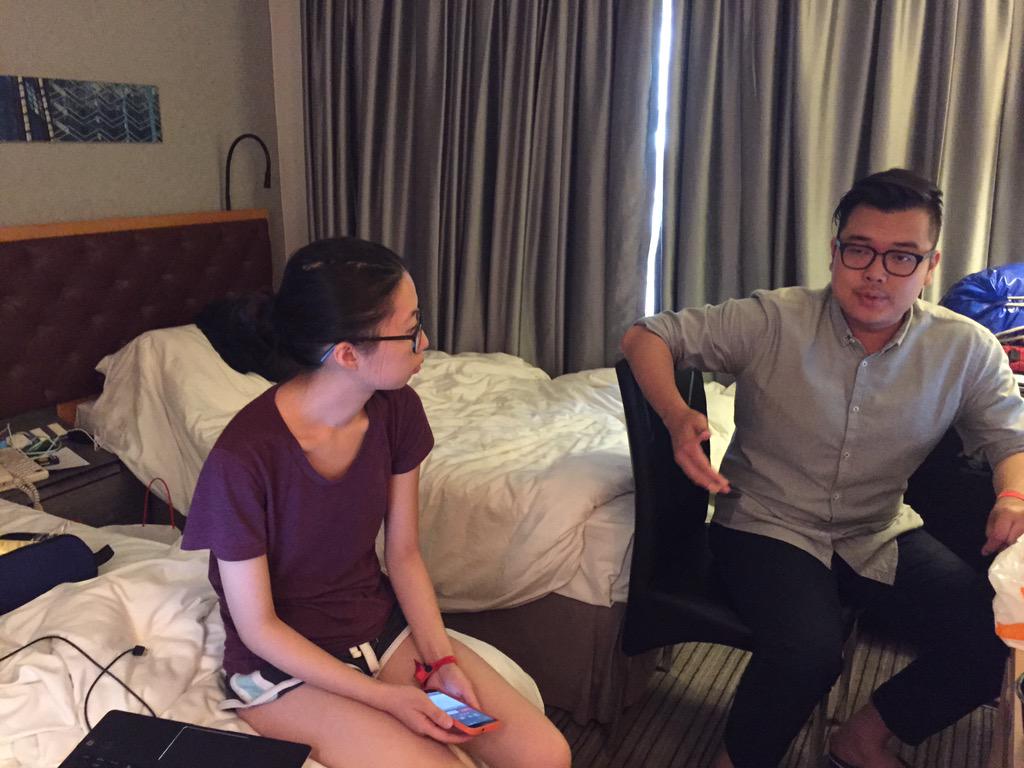 JayKapa's tweet photo. Rise and shine pre game @findhomies #RISEConf @RISEConfHQ @raykao @kathleenchann http://t.co/ldMCwWcUD8