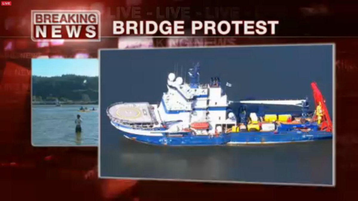 tripinfool's tweet image. LIVE 
#ShellNo
#ShellNoPDX 
#SaveTheArctic
feed.matthewkeys.net/live2/
The ship everyone has been protesting is underway