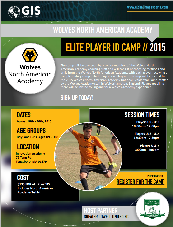 AVSC2002's tweet photo. Get ready for the fall season with our @OfficialWolves Elite Youth Player Camp! August 18-20th http://t.co/OLUIPGBnVe http://t.co/YIp0apeLEG