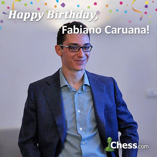 Could he be the next world champion? Happy birthday to Fabiano Caruana. 