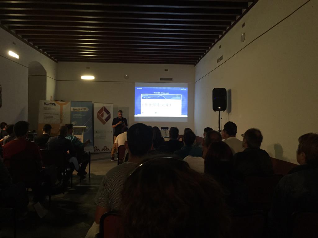 franciscomesa's tweet image. Toca #dataknow en#launchtf . Llevan tres pitch al menos en un mes. #BigData #sna #finance