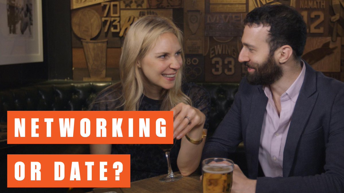FastCompany's tweet photo. There comes a point in every drinks meeting where you ask: "Is this networking, or a date?" http://t.co/5a87awPcV5 http://t.co/Q2BWtSiP3B
