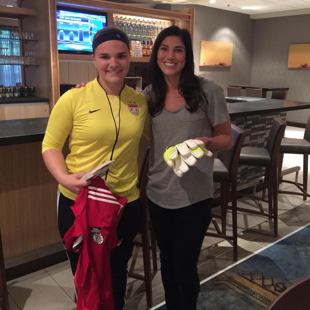 Happy birthday to the 1 and only hope solo! your a huge inspiration to me and I love you so very much 