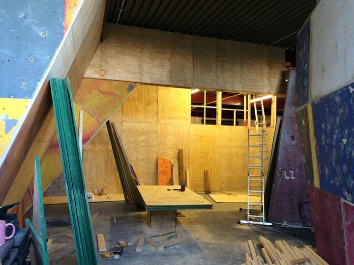 Rok_Box_NE's tweet photo. **COMING SOON**
Climbing wall coming along nicely... not long 'til we can get some paint on them!
#rokbox http://t.co/D1rUdSDsOU