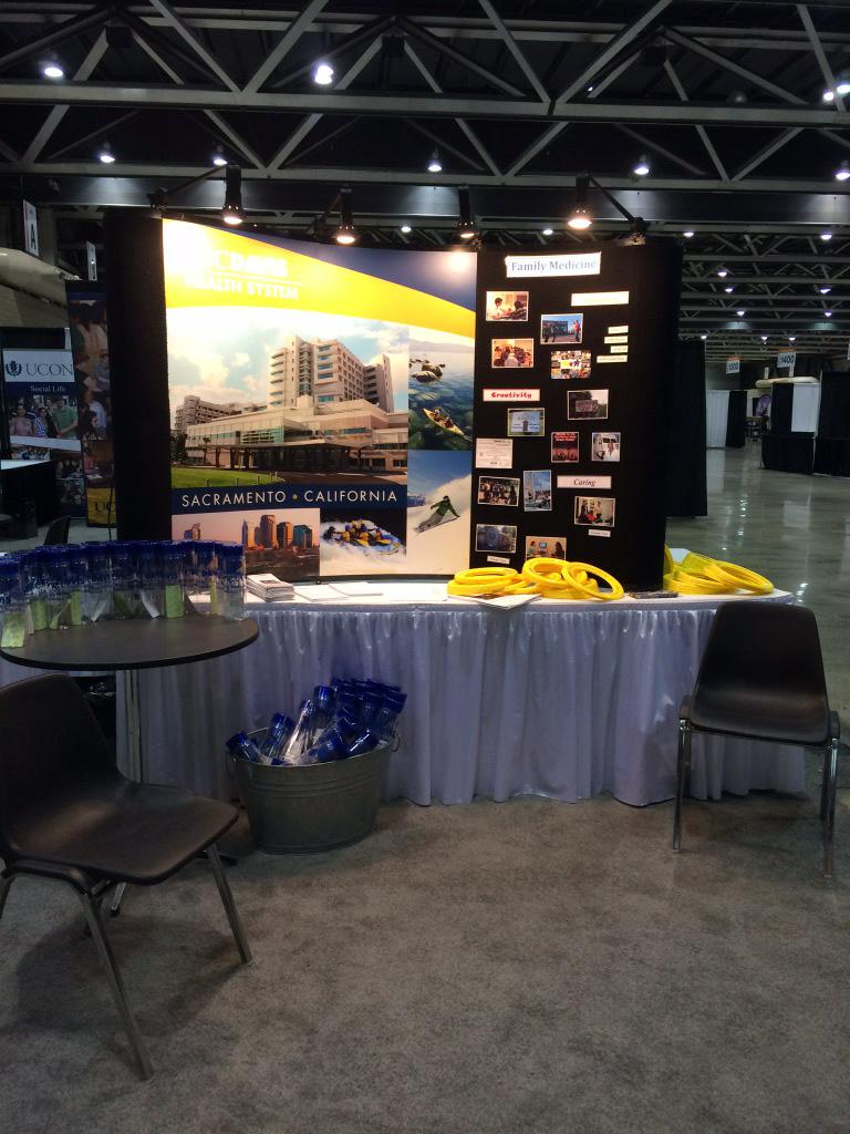 DrKayNelsen's tweet photo. UC Davis is ready to tell u about our innovative residency curriculum + Sacramento fun & amenities! #ucdfm #aafpnc http://t.co/feS3Hxb0vP