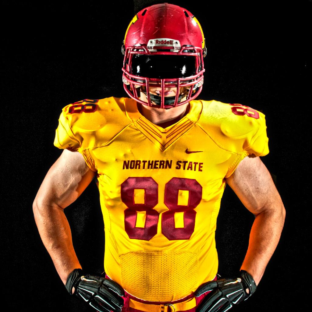 NSUFOOTBALL's tweet image. The unveiling of our new away uniforms is now!!! #attacktheday #gowolves