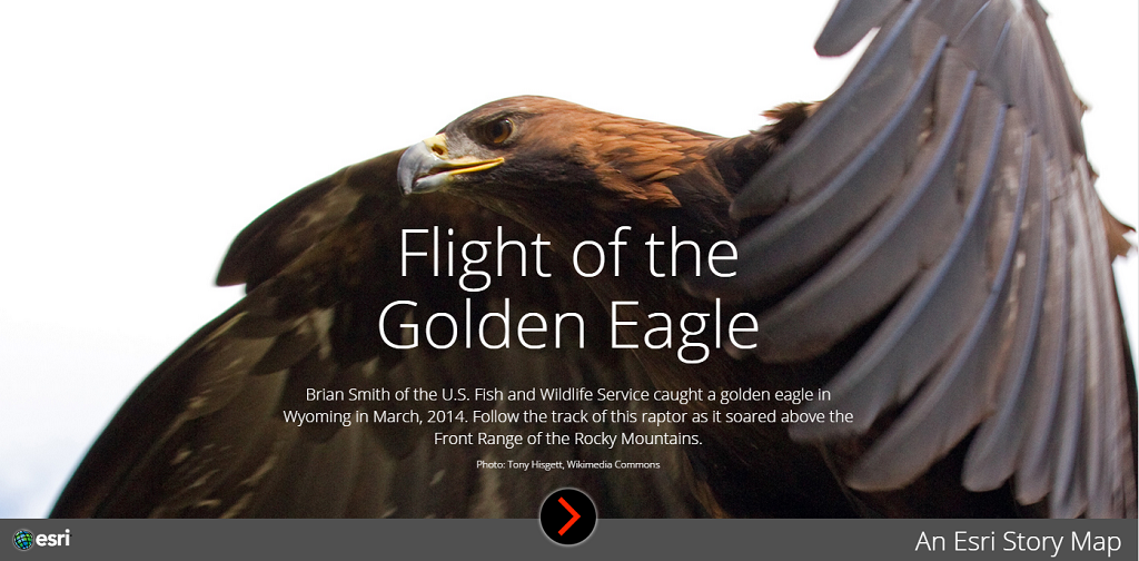 Esri Story Maps on Twitter "The Flight of the Golden Eagle http//t.co/1OrtVQ989w A new custom