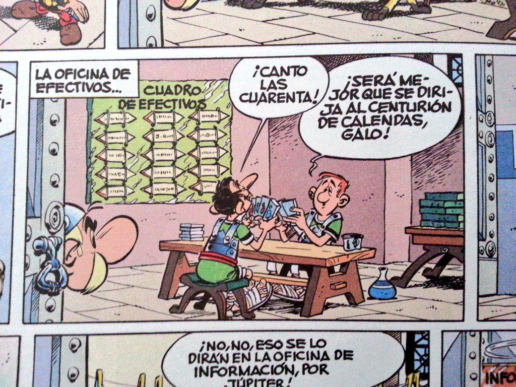 ricardoyagues's tweet photo. ¡Por Tutatis! Los romanos ya jugaban al #guiñote. #AsterixLegionario http://t.co/KzUguBEBTh