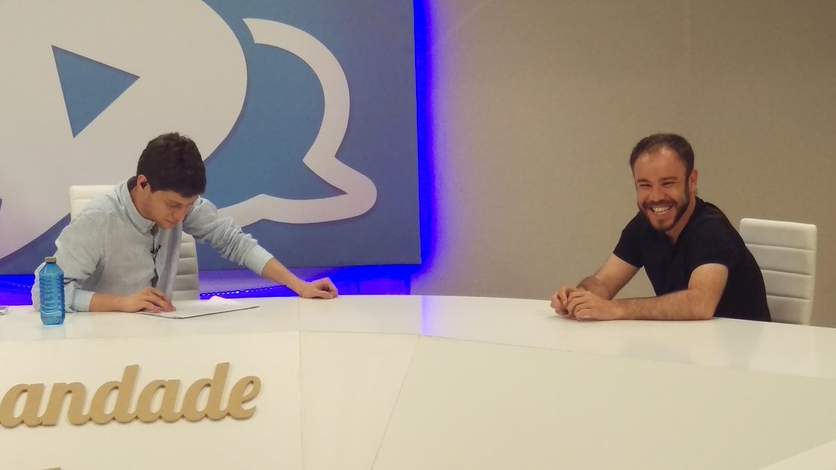 irmandadetv's tweet image. No #Afiando xa estamos con Diego García, o director que mañá dirixirá a Filharmonía de Galicia no @Apostolo2015