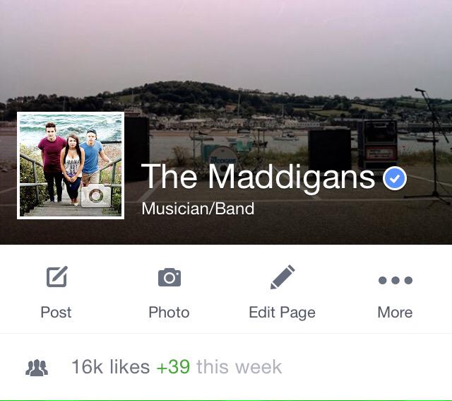 TheMaddigans's tweet image. Our Facebook just got verified ✅ #stoked facebook.com/themaddigans