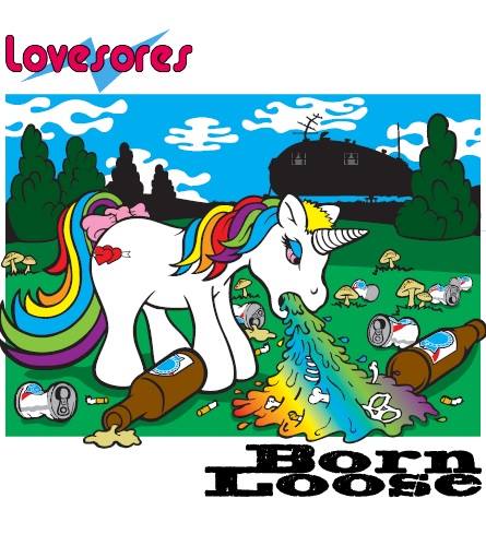 Our split with <a href="/BornLoose/">Born Loose</a> has arrived!  Available at our next show 8/15 <a href="/tonicloungepdx/">toniclounge</a> w/Leeches (from Italy!) #PDX