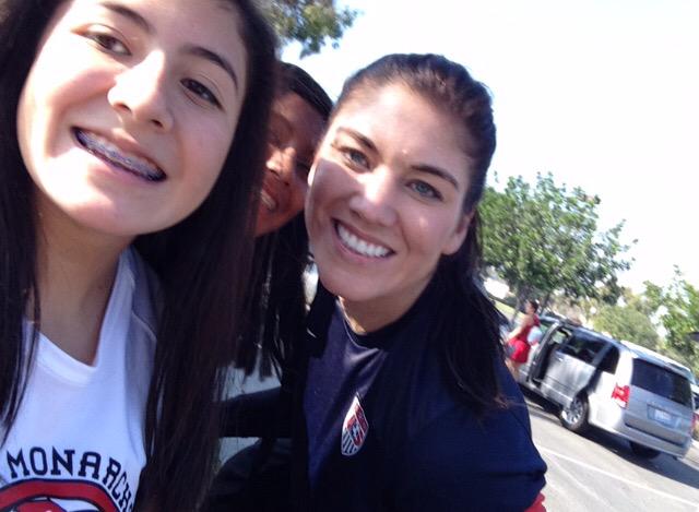 Happy birthday Hope Solo!!      