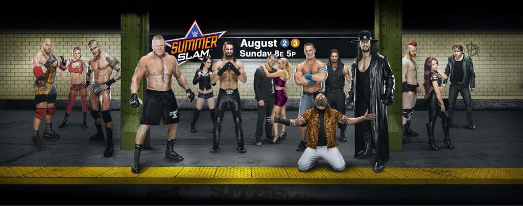 ObserverWwe's tweet image. Ready for summer slam?