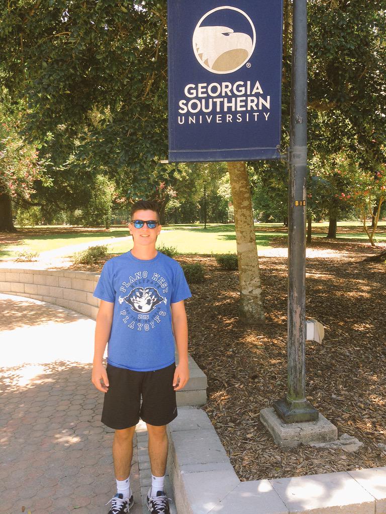 landon_crossley's tweet photo. Proud to announce my commitment to play Division 1 soccer at Georgia Southern University! GATA Eagles!! http://t.co/P4StpWdVtw