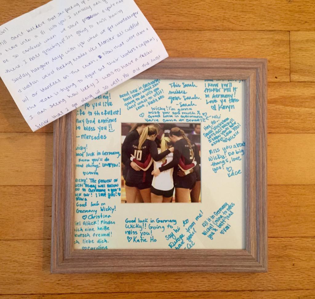 SarahWickstrom's tweet photo. The best surprise I could have received before leaving the country #joyfultears #NoleFam http://t.co/1GABAl0NBL