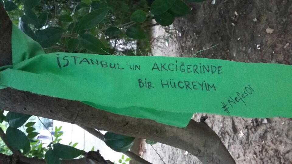 Bir çaputla bir cana bağlan, bir imzayla #İstanbulaNefesOl Kampanyaya katılmak için nefesol.kuzeyormanlari.org