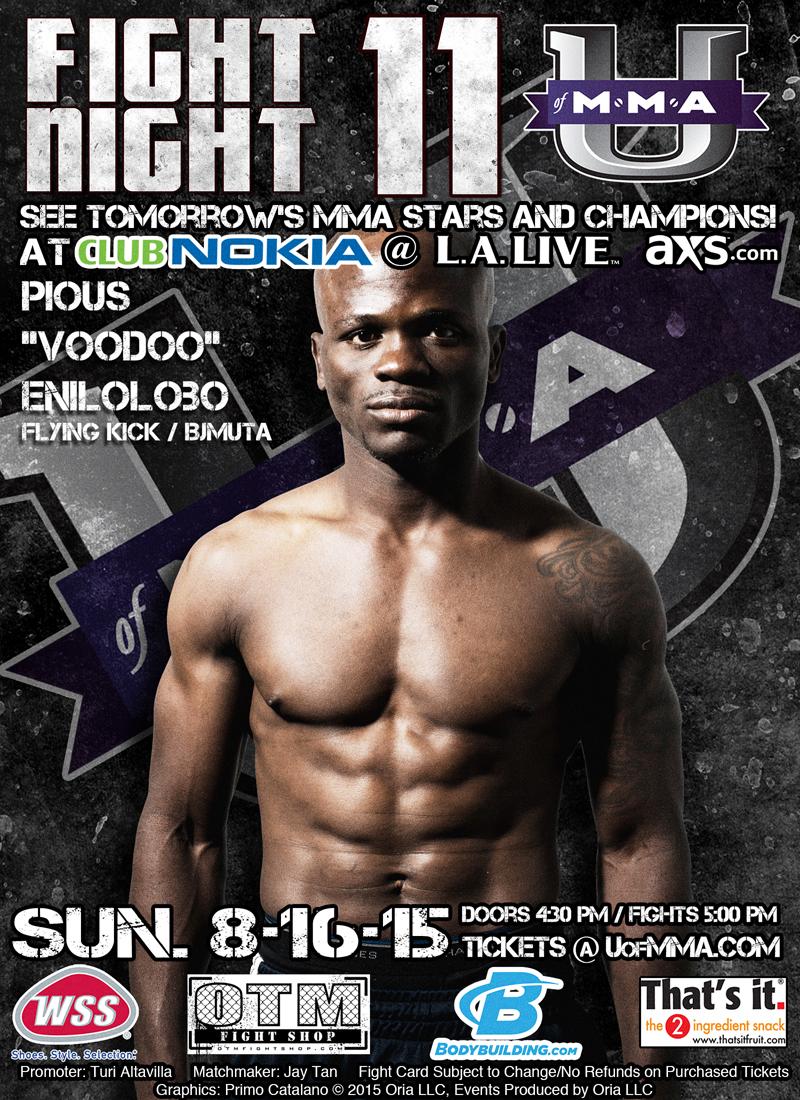 UofMMA's tweet image. The Tao of Jeet Kune Do! @voodoomaximus #FlyingKick #TitleShot @JohnMcCarthyMMA @BJMUTA 8/16 @ClubNokia