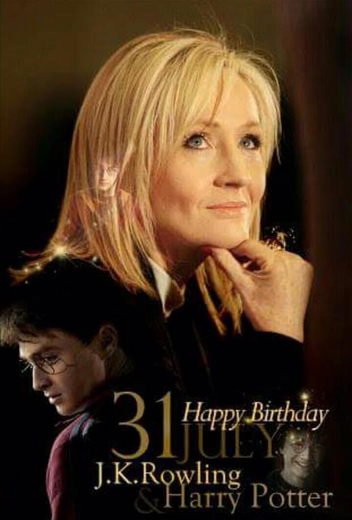 Happy 50th Birthday J.K.Rowling&Happy 35th Birthday Harry Potter!   LEGENDS   
