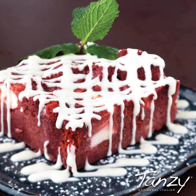 TanzyBocaRaton's tweet photo. Start your weekend off early tonight with dinner, drinks and our Red Velvet Bread Pudding at Tanzy! #redvelvet http://t.co/6oPlDO0wHL