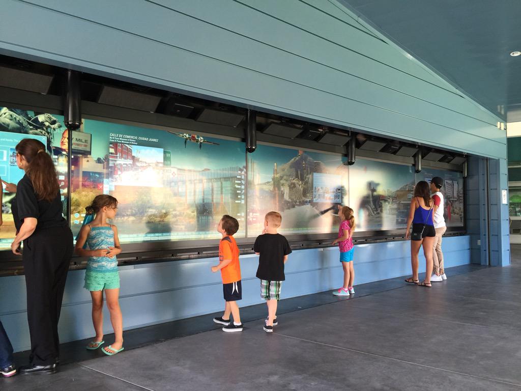 KingTone13's tweet photo. Kids having a blast at #digitaltouchwall in #ElPaso #coolestthingever #totallyinteractive #ItsAllGoodEP http://t.co/8Jz1kACNE1