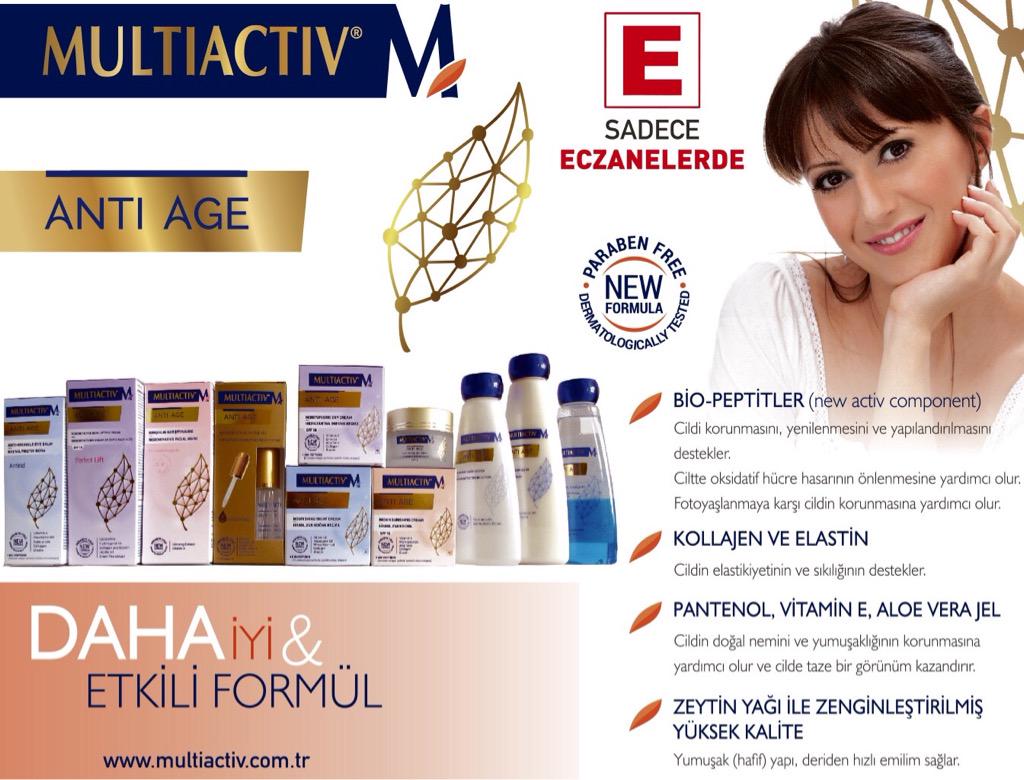 caddemilliyet's tweet photo. .@Multiactiv_tr #AntiAge, sadece #eczane lerde... #multiactiv #multiactiv_turkiye #cilt #elastin #kollajen #pantenol http://t.co/kX6OVTDoON