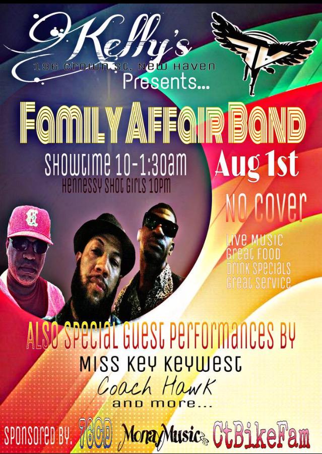 TRG_PromoPage's tweet photo. Saturday, TRG and the Family Affair Band #CheckFlyerForDetails #ItsGonnaBeEPIC #TeamTRG #FA #CTBikeFam http://t.co/pxQjbz2bOA