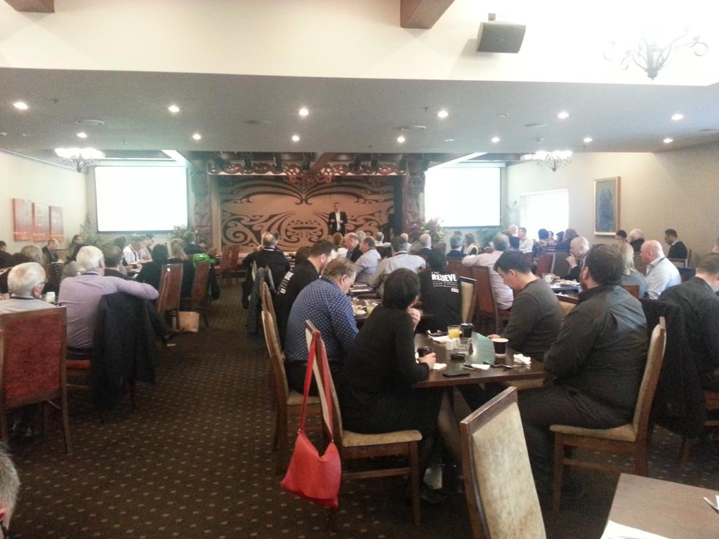 #FANZConf2015 Day 2 breakfast. Thanks to our sponsor <a href="/MediaWorks_NZ/">MediaWorks NZ</a>