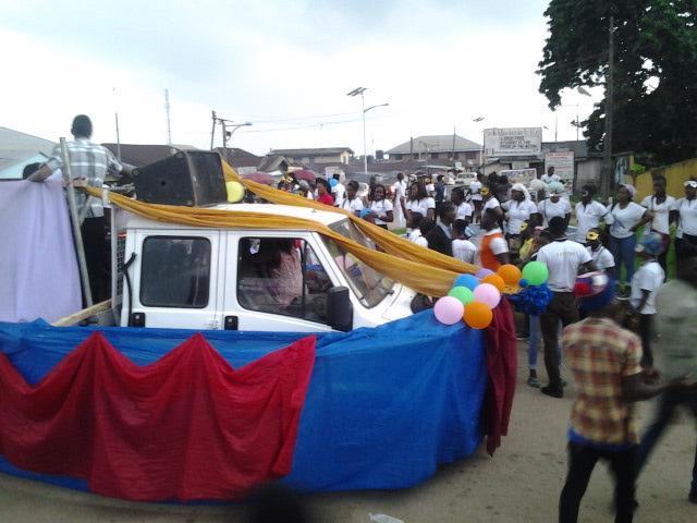 esimieburu's tweet photo. The celebration just began.... #Word of Life campus fellowship Abraka is 20!!!!!# http://t.co/FXpKCG6cMN